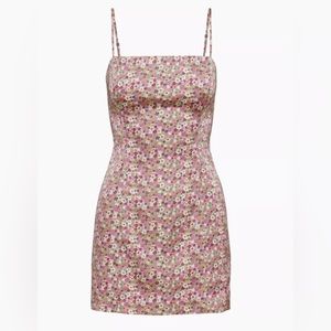 Aritzia Sunday Best Mini Shimmer Dress